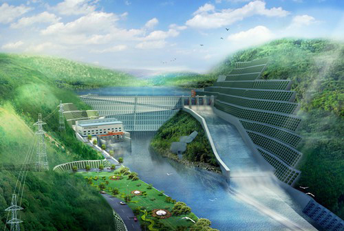 黄南老挝南塔河1号水电站项目